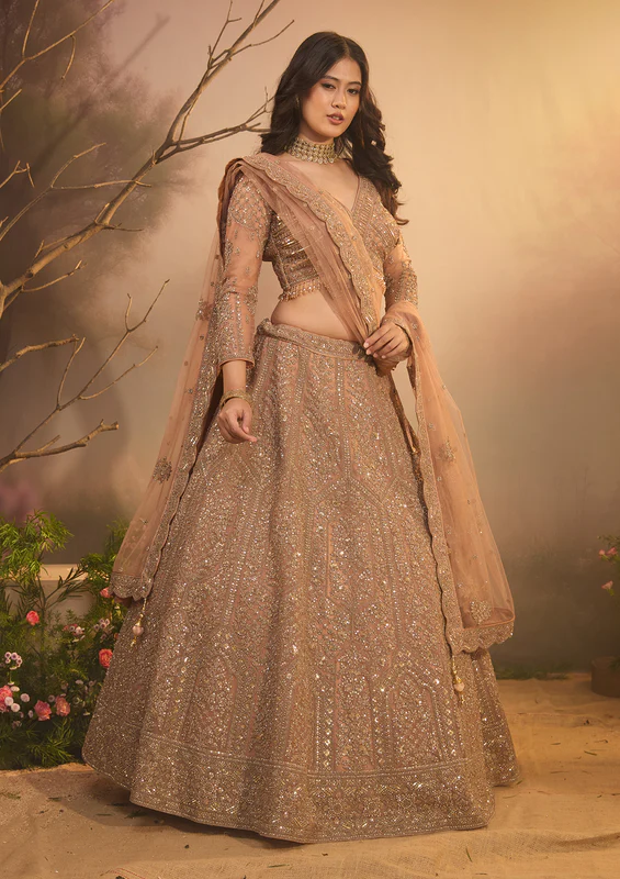 Chic Style Lehenga Set